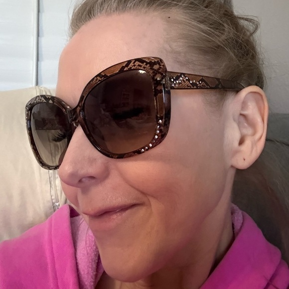Guess Snake Pattern Tortoise Sunglasses main image 9
